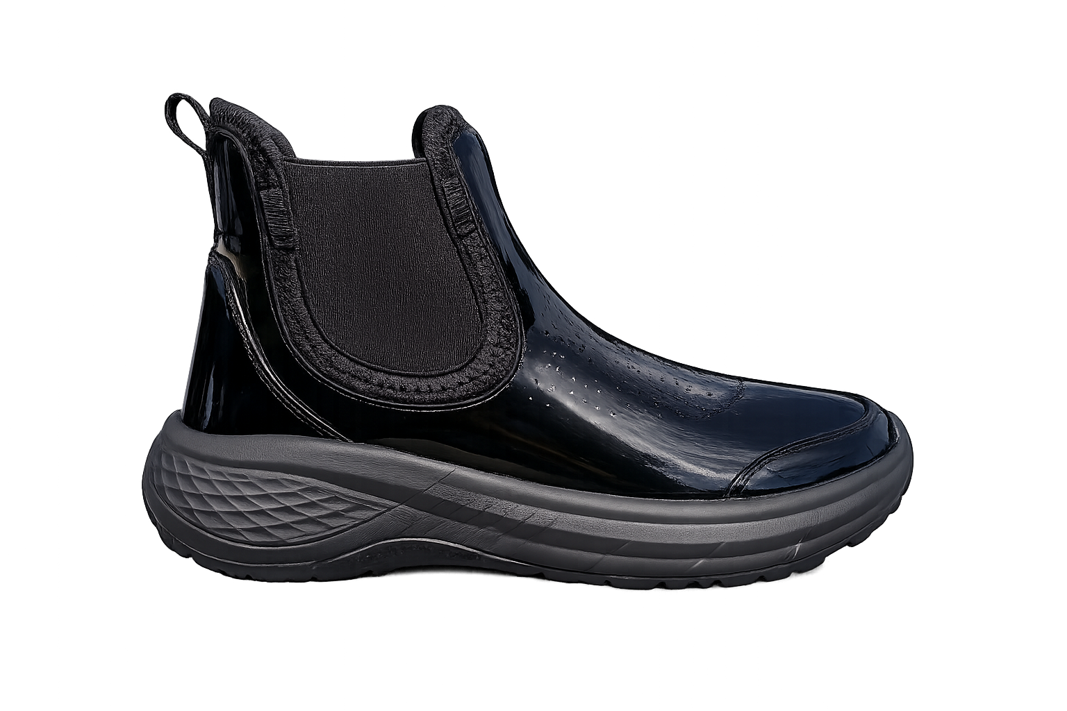 Black Bass Boots outside angle