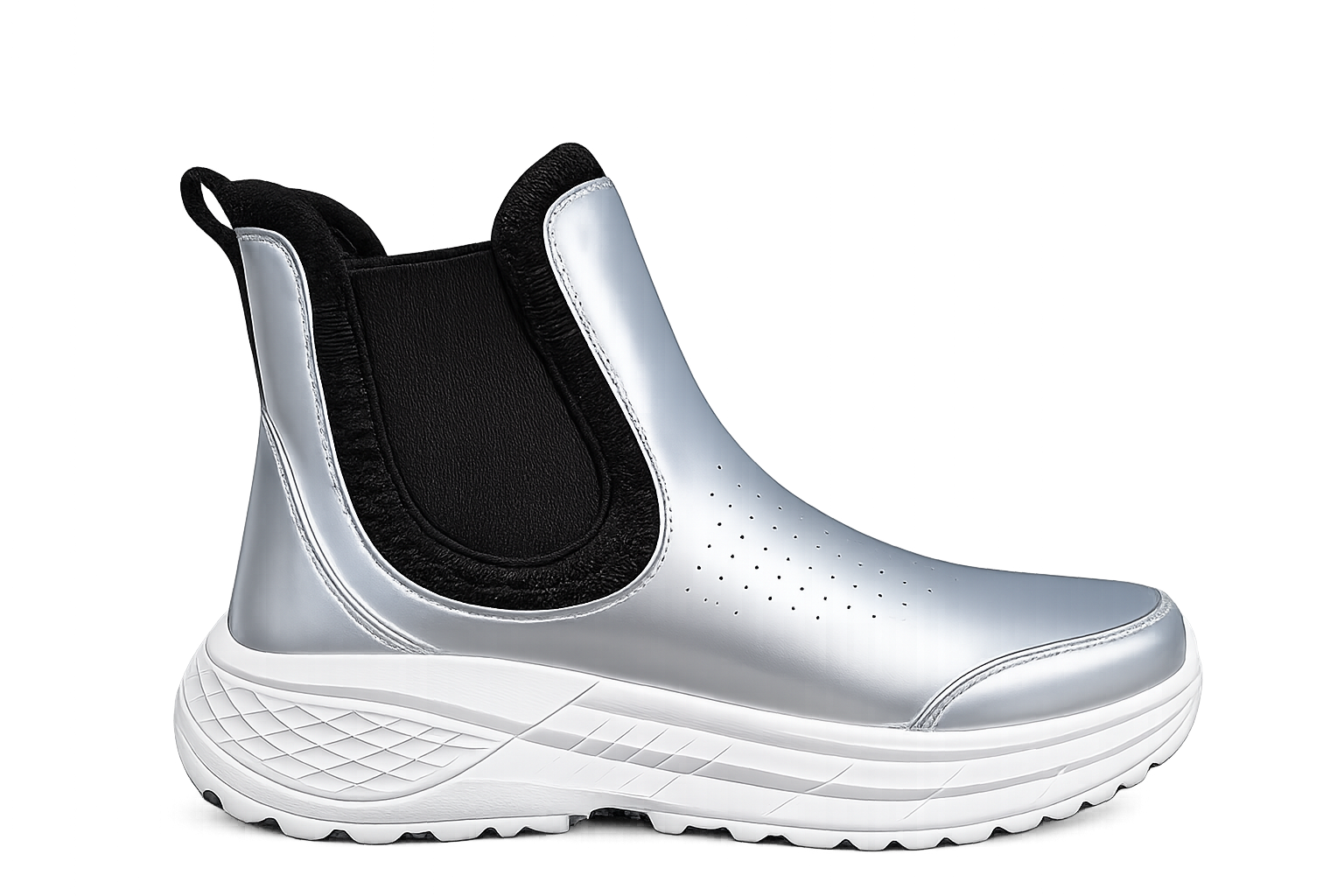 Chrome Bass Boots side profile