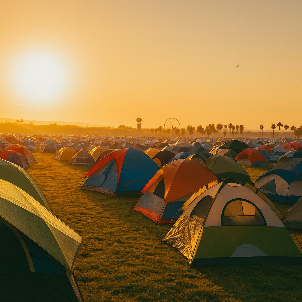 Camp mornings in Bass Boots