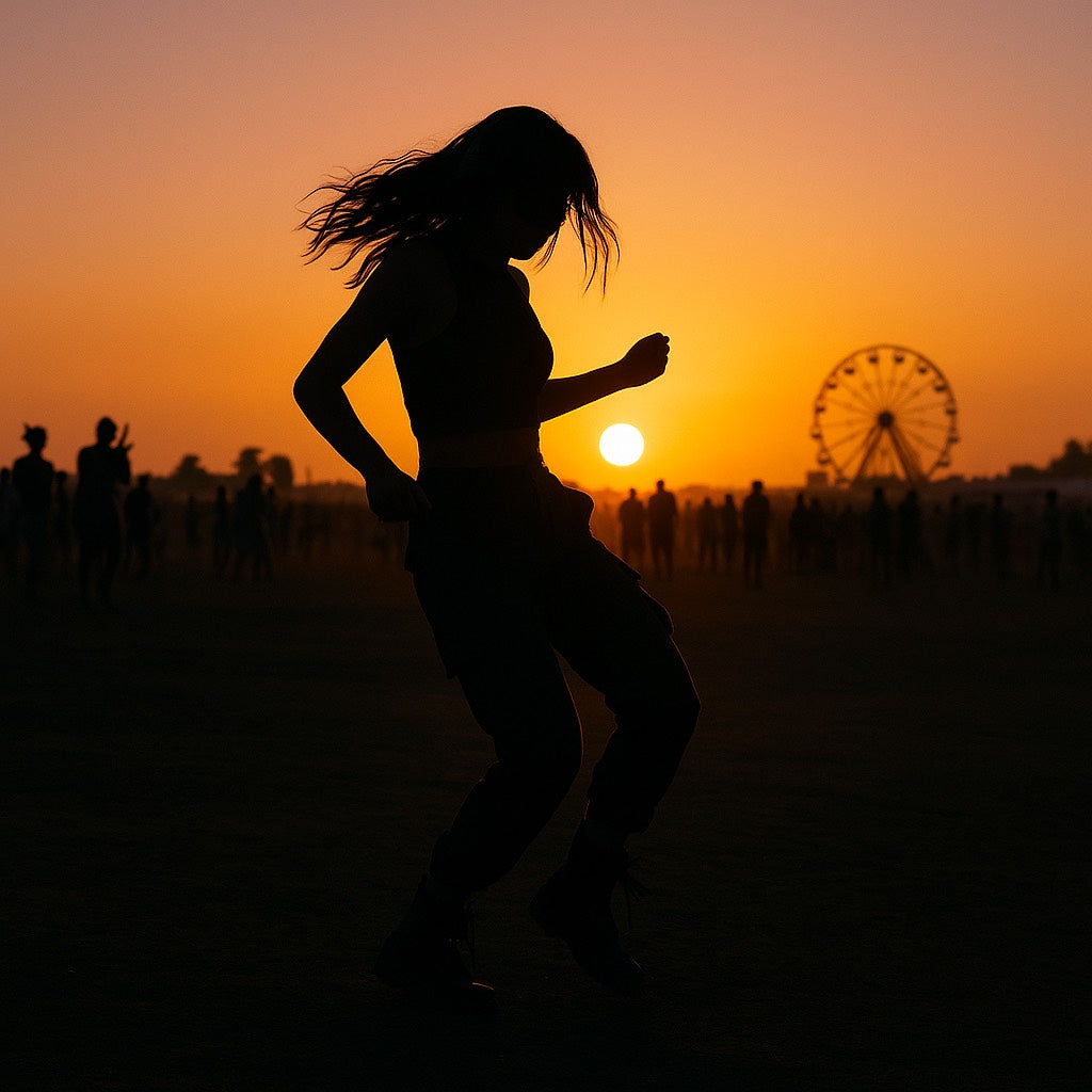 Sunrise shuffle in Bass Boots