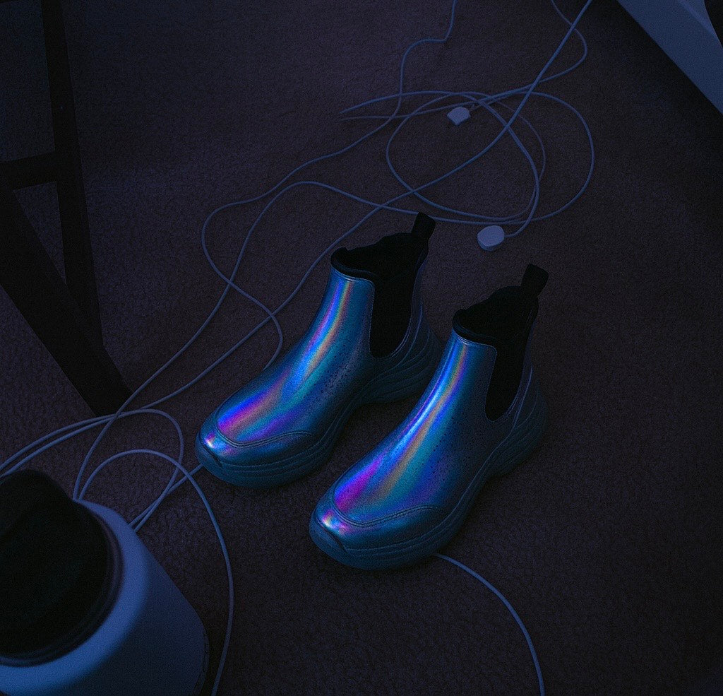 Lena styling Bass Boots with festival outfits