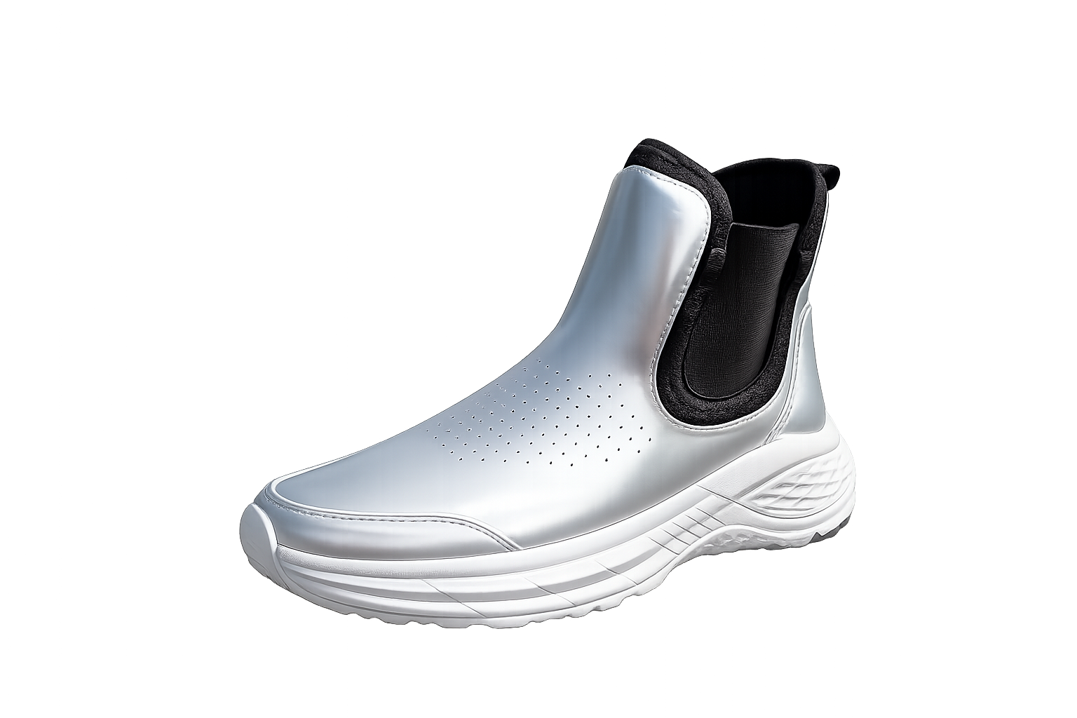 Chrome Bass Boots hero angle